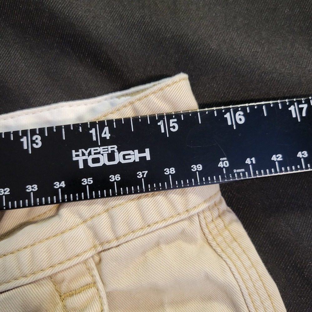 Polo Ralph Lauren Mens Cargo Shorts Tan Khaki Cotton Twill Size 31 Utility - Picture 6 of 7